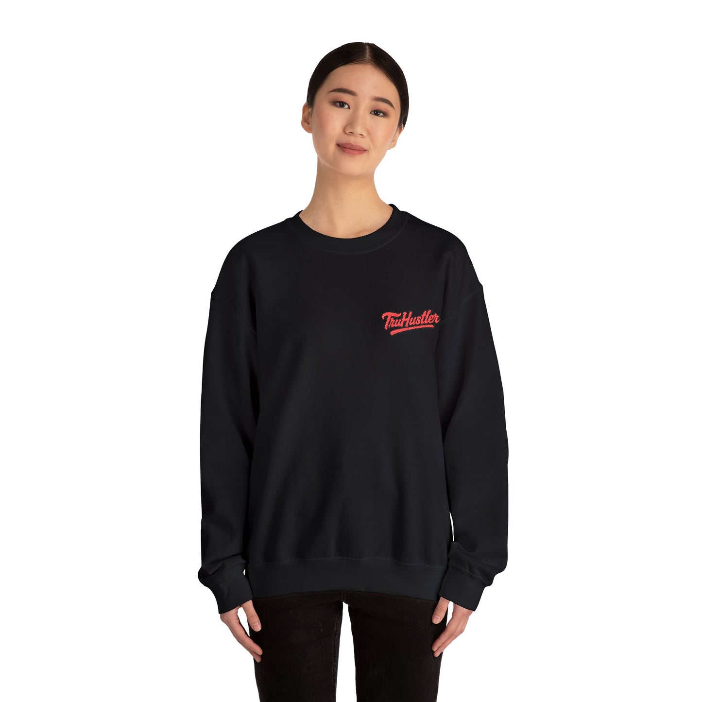 TruHustler PocketLogo Sweatshirt (Red)